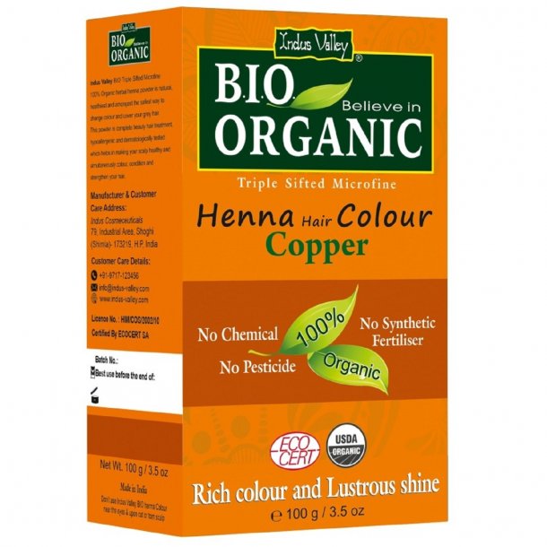 We Are Suppliers For Indus Valley Bio Organic Henna Color