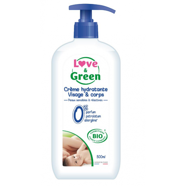 baby lotion green bottle